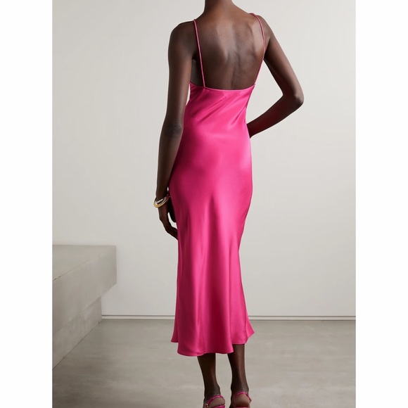 Christopher Esber Triquetra cutout silk-satin midi dress worn once - Picture 3 of 3